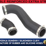 Replacement intercooler turbo hose RENAULT LAGUNA II 1.9 DCI, 7701062412, 8200405061, 7701062413, 7701063964