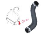 Replacement intercooler turbo charger hose VOLVO C30 / S40 / V50, 1.6 D, 6M51-6C646-GC, 6M51-6C646-GA, 6M516C646GC, 6M516C646GA, 1672189,1672189B,1439410, 31273520, 1369587 - Image 4