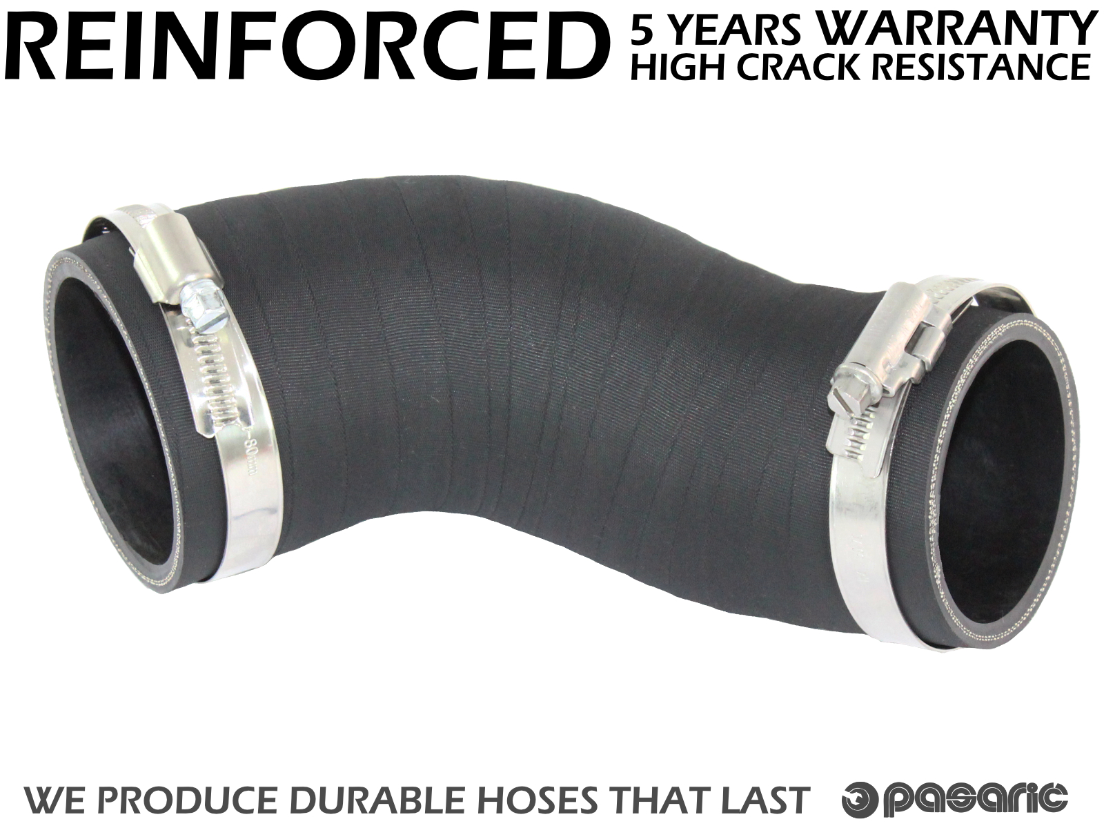 Replacement upper hose from intercooler to suction branches, BMW E83 X3 3.0D, 11613405536, 11.61-3405536, 1161-3405536, 3405536