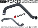 Replacement turbo hose SUBARU LEGACY 2.0D, 14459AA630, 14459AA631, 14459AA632 