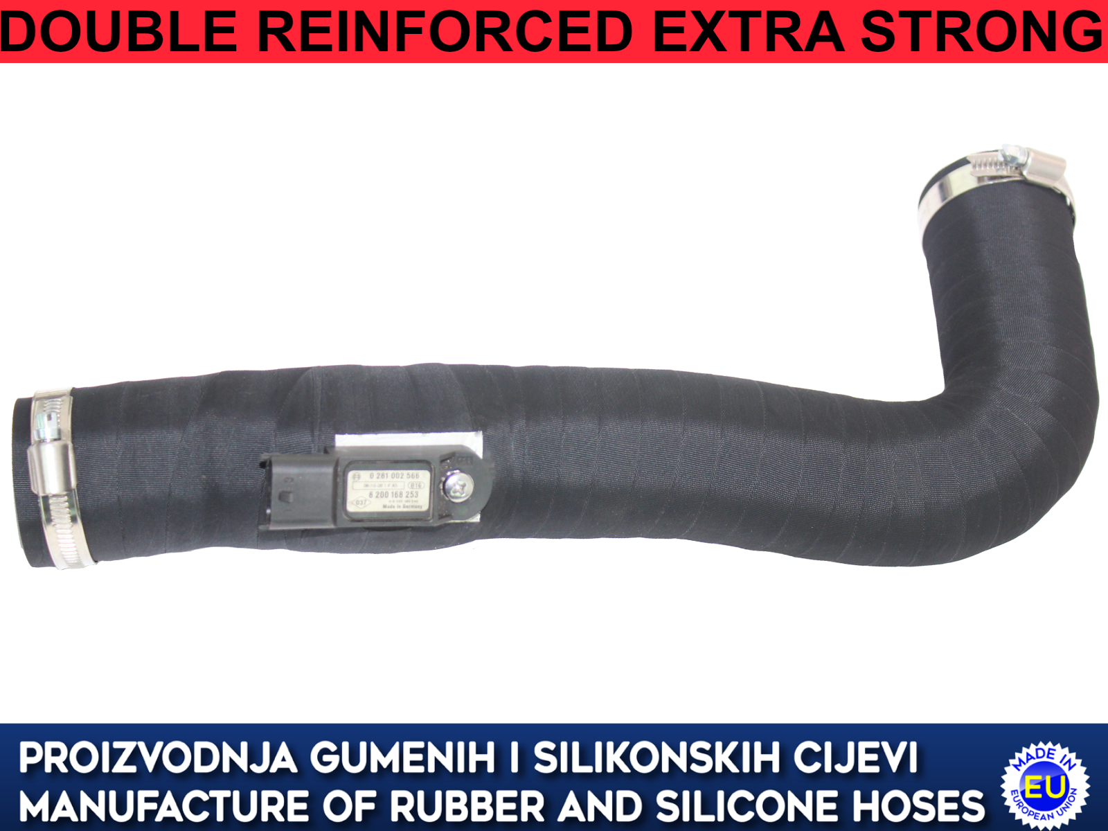 Replacement intercooler turbo hose NISSAN QASHQAI 1.5 DCI, 14463JD50D, 14463PC, 14460-VD, 14460VD 