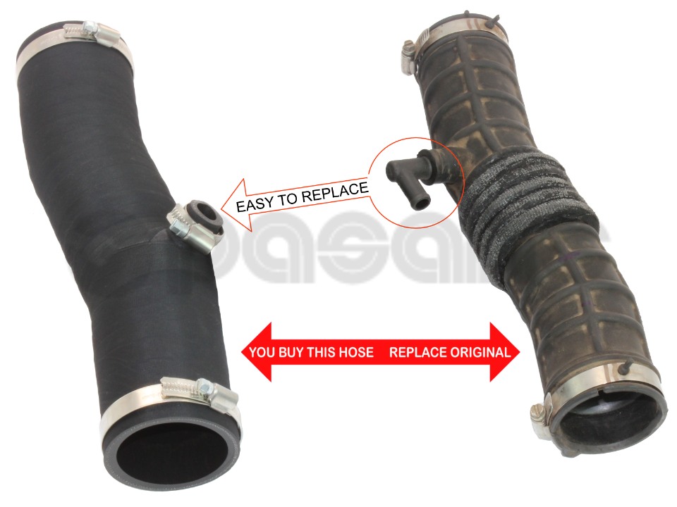 Replacement intake hose NISSAN JUKE 1.6 petrol, 144631KB0A, 14463-1KB0A, 14463-1KB0B, 144631KB0B