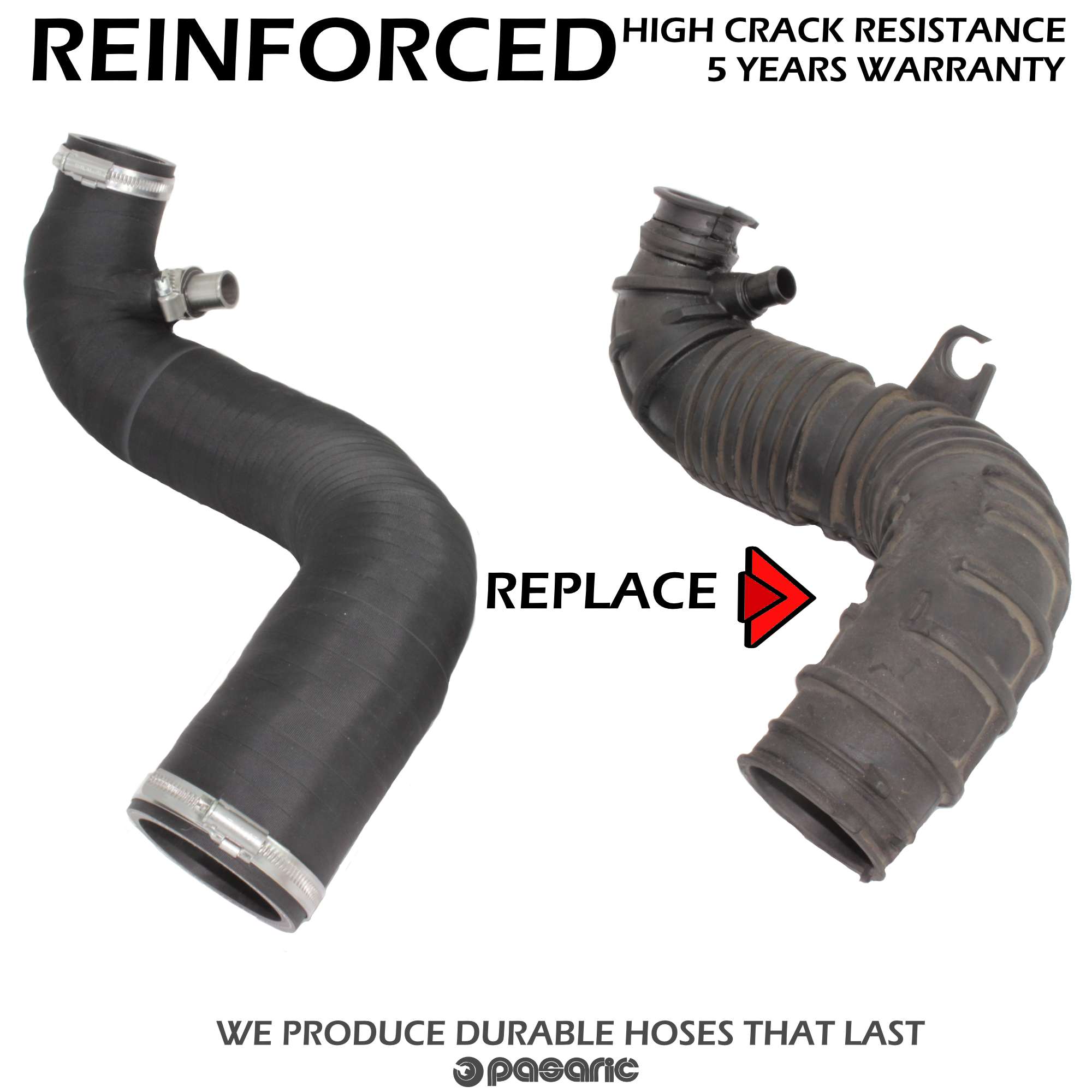 Replacement intake air filter hose HYUNDAI i 40 1.7 CRDi, 28140-3Z350, 1170956S01, 28140 3Z350, 28140 3Z350