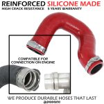 Zamjensko crijevo intercoolera i turbine ALFA ROMEO GIULIETTA 2.0 JTDM, 50520796, 50520795, 0050520796, 50517446, 50528517 - Slika 2