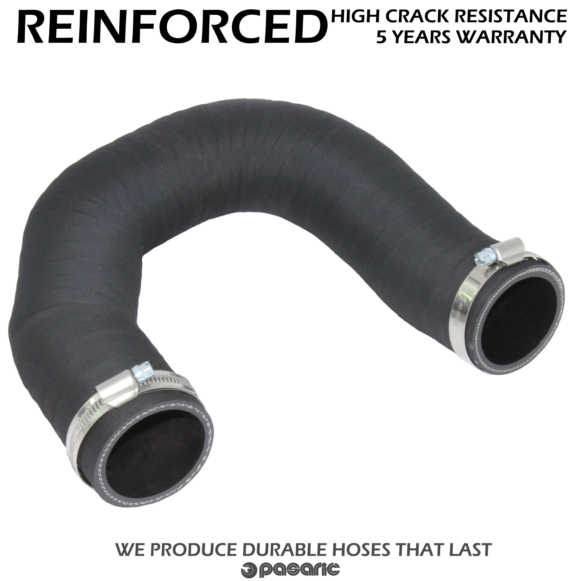 Replacement hose from intercooler to turbine FIAT BRAVO / LANCIA DELTA, 1.6 JTD, 51842990, 51825168 