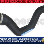Replacement intercooler to intake manifold hose JEEP CHEROKEE / LIBERTY, 2.5 / 2.8 CRD, 52079800AD, 52079800AA, 52079800AC