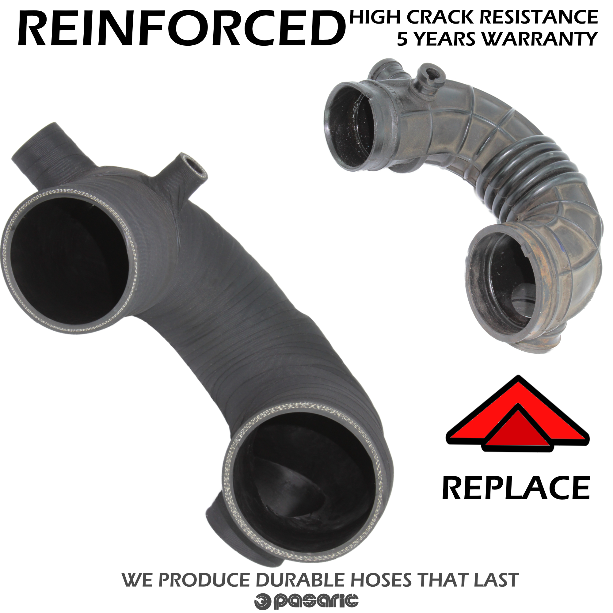 Zamjensko crijevo filtera zraka i turbine za ALFA ROMEO 166 2.0 V6 TB, 60630517