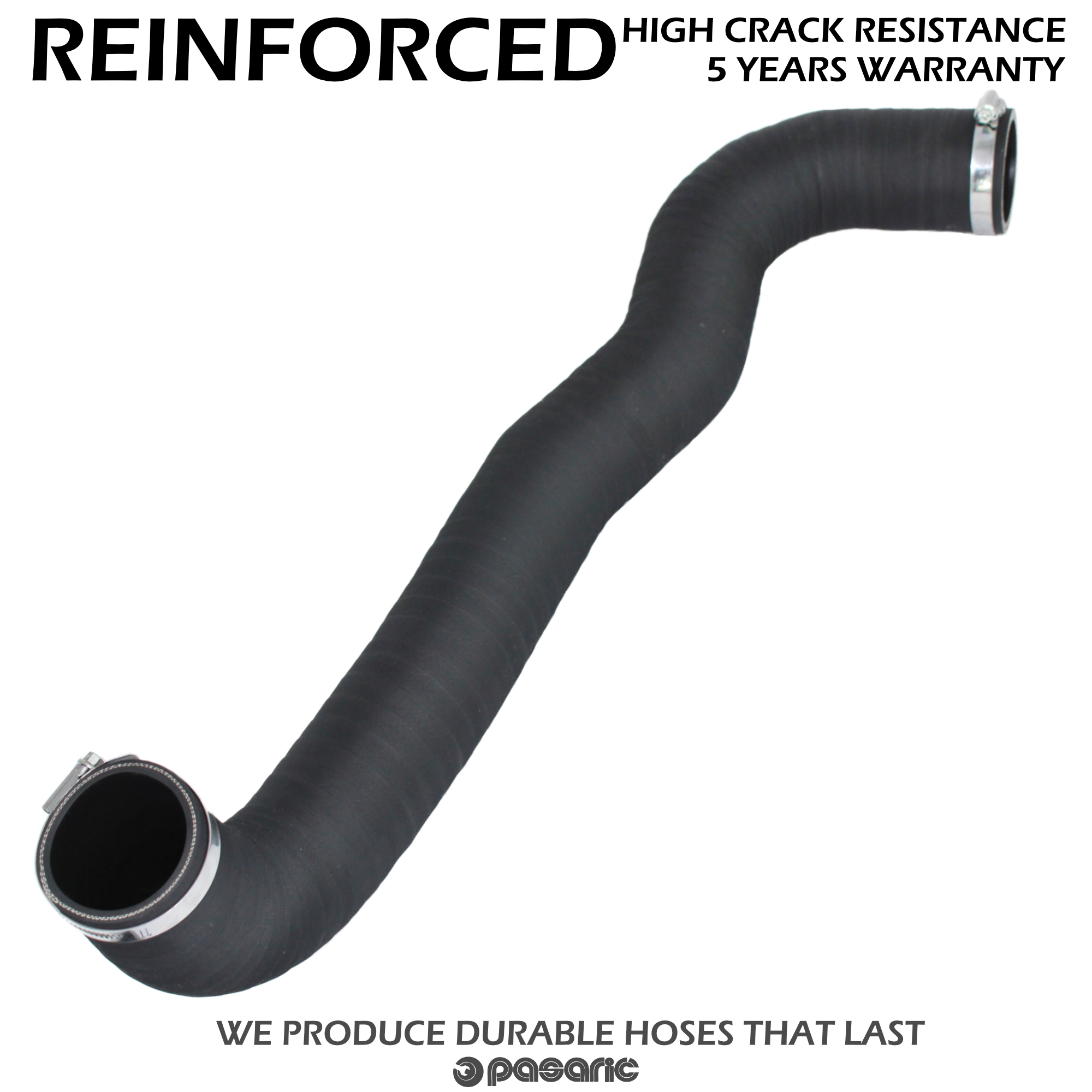 Replacement intercooler turbo hose LAND ROVER RANGE ROVER DISCOVERY 4x4, RANGE ROVER SPORT 2.7 D, 6H22-6K863-AA, 6H226K863AA, PNH500025, PNH500024