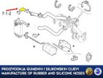 Replacement intake manifold hose CITROEN JUMPER 2.8 HDI, PEUGEOT BOXER 2.8 HDI, FIAT DUCATO 2.8 JTD, 0382AK, 1307413080, 1337343080, 038.72 - Image 3