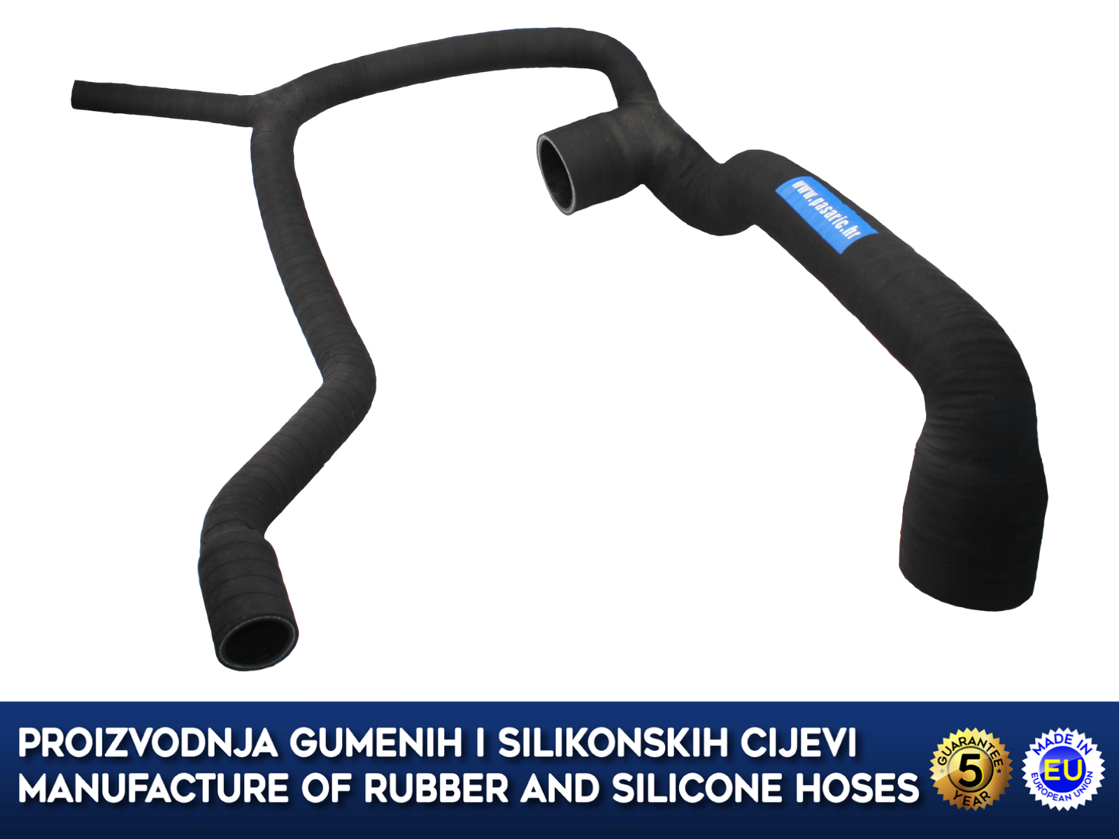 Replacement lower radiator hose JCB 3CX / 4CX, PERKINS, 83400412, 834/00412, 834-00412