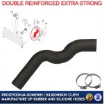 Replacement intercooler turbo hose OPEL MOVANO 2.5 DTi / CDTi, RENAULT MASTER II 2.5 DCi, NISSAN INTERSTAR / PRIMASTAR 2.5 DCi, 4417409, 93190446, 8200646967 - Image 2